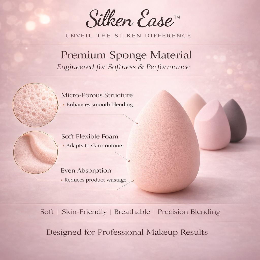 Makeup Blending Sponge for Smooth Application