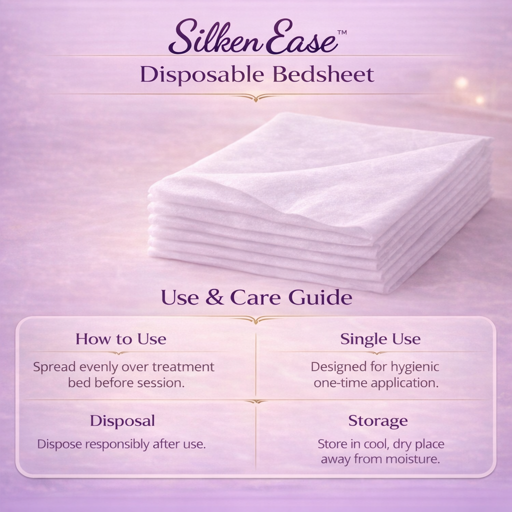 Disposable Salon Bedsheet for Hygiene & Comfort