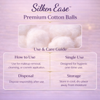 Premium Cotton Balls for Beauty & Skincare