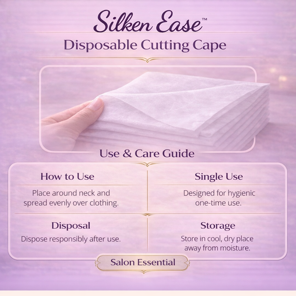 Professional Hair Cutting Cape for Salon & Barber Use