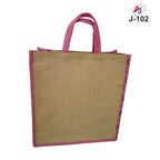 Eco-Friendly Printed Jute Tote Bag with Soft Handle – Wildlife Design Carry Bag